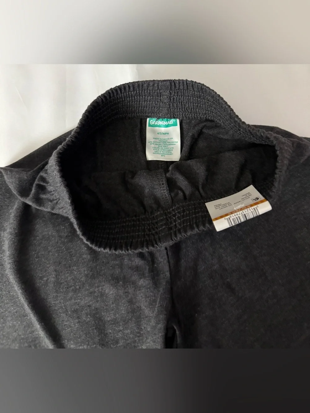 NWT Garanimals Dark Gray Solid Jersey HD Shorts